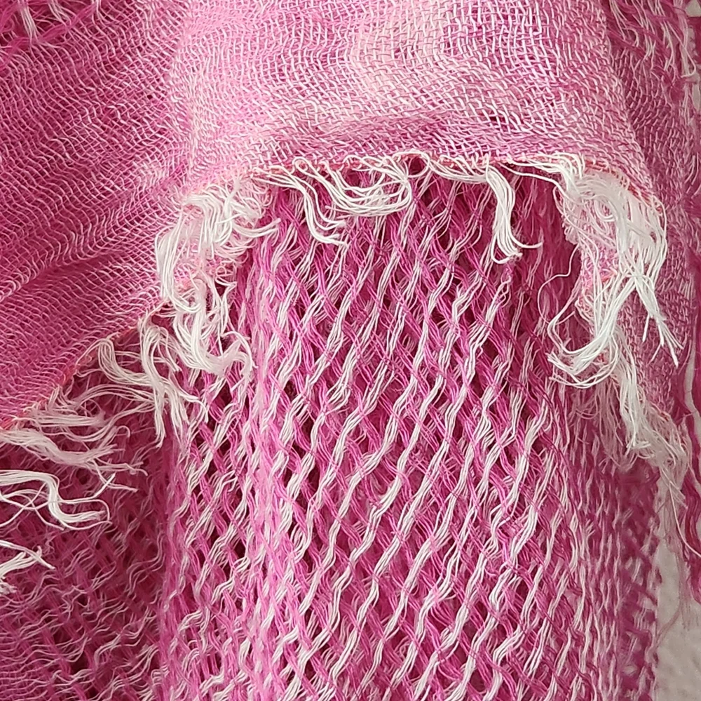 Express Woven Knit‎ Lightweight Scarf Pink One-Size NWT
